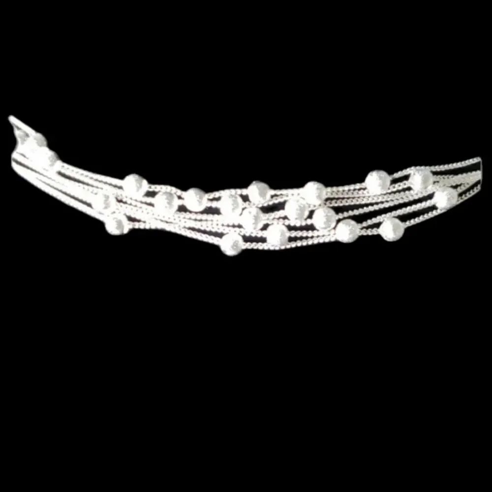 šļø925āsilverĀ beadedāstringābracelet - Picture 2 of 2